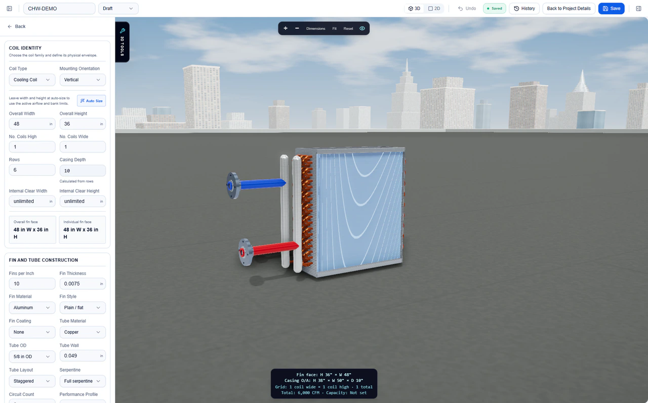 XaiR Standalone Coils demonstration workspace