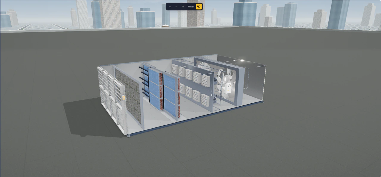 XaiR interactive AHU 3D configurator demonstration